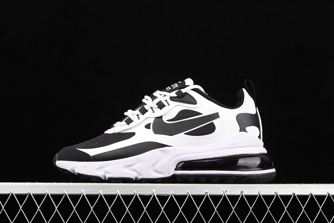 Nike AIR MAX 270 REACT WHITE/BLACK/WHITE · CT1646-100, photo 1