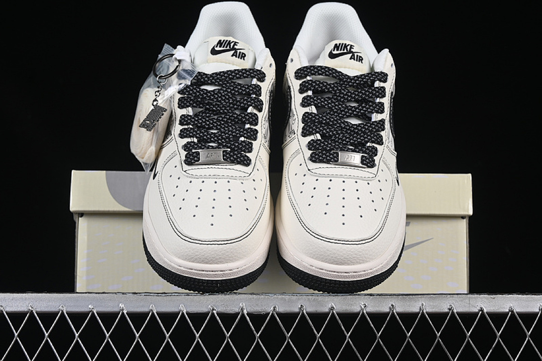 Nike [HH7518-068]-[AIR FORCE 1 07 LOW WHITE/BLACK]-[WOMAN:36-39]-[MAN:40-45] - Image 13