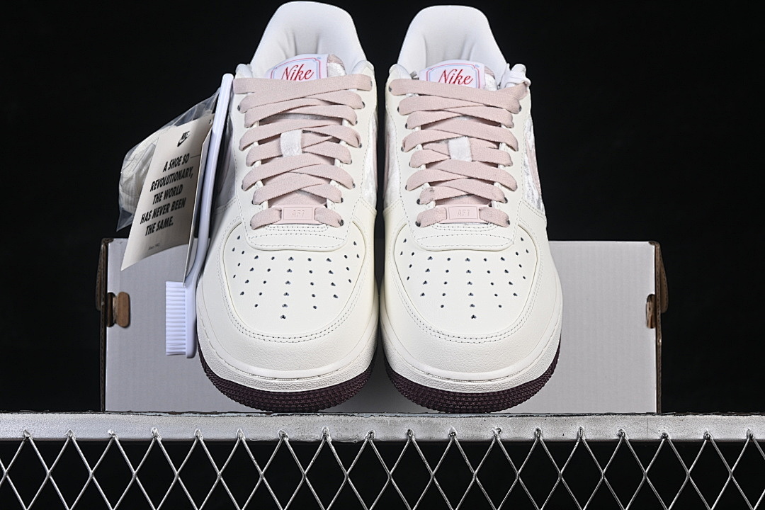 Nike [IQ4937-161]-[AIR FORCE 1 07 LOW CASUAL SNEAKERS WHITE/WHITE]-[WOMAN:35.5-39]-[MAN:40-45] - Image 13