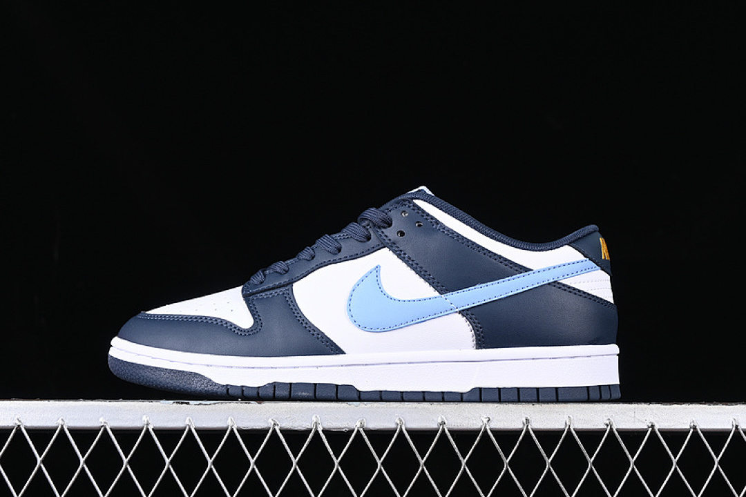 Unbranded [FN7800-400]-[DUNK LOW OBSIDIAN/WHITE/UNIVERSITY GOLD/UNIVERSITY BLUE]-[UNSIZE:35.5-47.5], photo 1