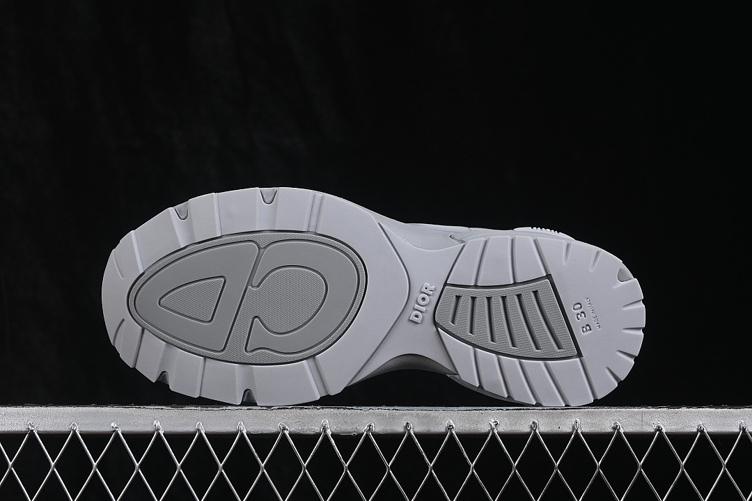 Dior [3SN342ABFH898]-[LOW-TOP CASUAL SHOES GREY/WHITE/GREY]-[WOMAN:38-39]-[MAN:40-47] - Image 15