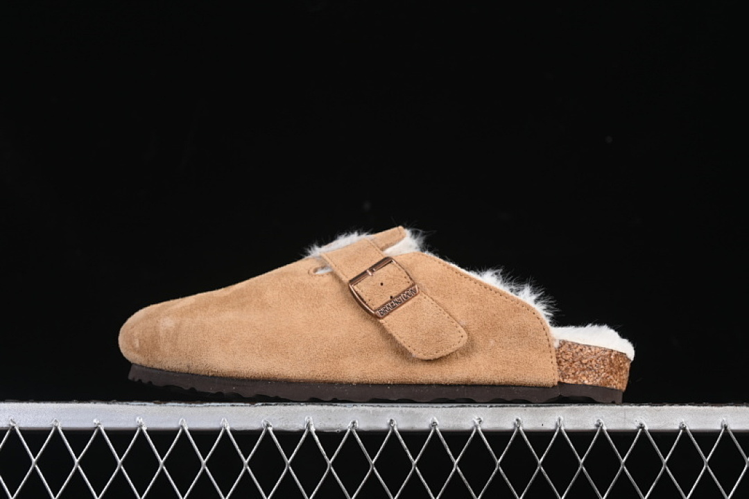 Birkenstock Birkenstock [ ADD FLEECE IN AUTUMN AND WINTER CHESTNUT BROWN/BROWN]-[WOMAN:35-39]-[MAN:40-45], photo 1