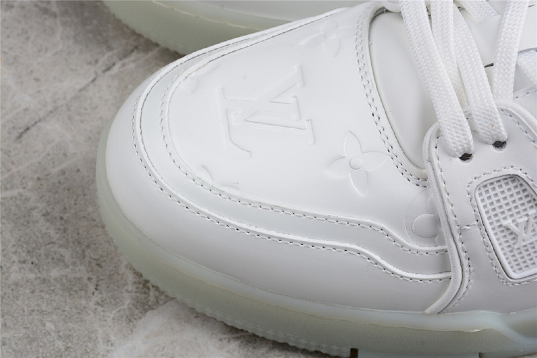 Louis Vuitton [L*V LOW TRAINER SNEAKER WHITE/WHITE/WHITE]-[MAN:39-45] - Image 12