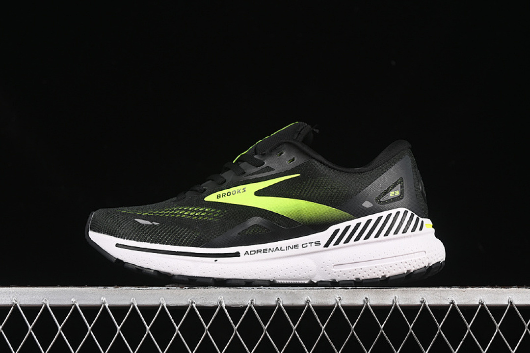 BROOKS ADRENALINE GTS 23 WHITE/BLACK/GREEN · 1103911D079, photo 1