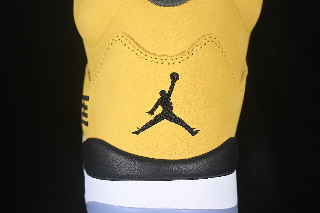 Unbranded [IO3372-700]-[AIR JORDAN 5 RETRO AJ5 BASKETBALL SHOES YELLOW/GREY]-[WOMAN:36-39]-[MAN:40-49] - Image 6