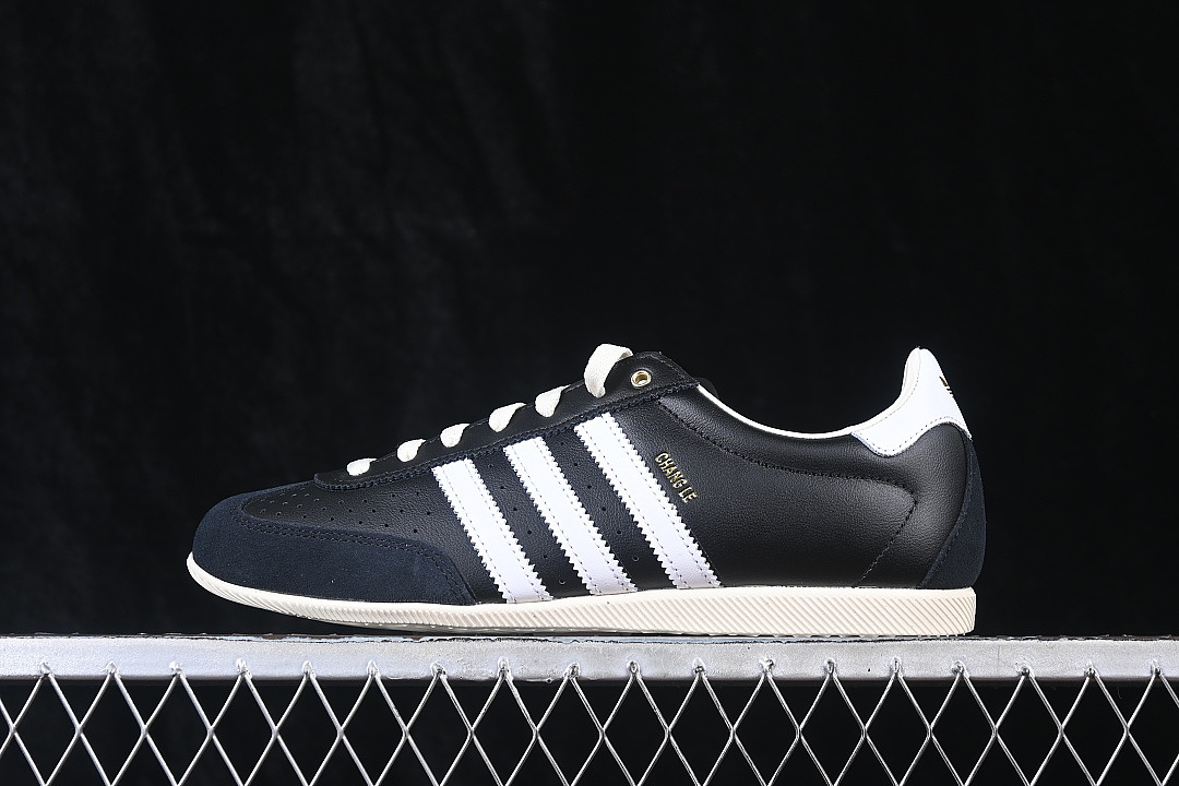 CHANGLE CLOVER CASUAL BOARD SHOES BLACK/WHITE · KJ3960, photo 1