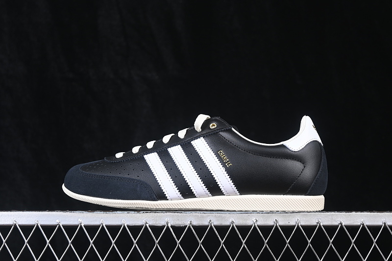 CHANGLE CLOVER CASUAL BOARD SHOES BLACK/WHITE · KJ3960, photo 1