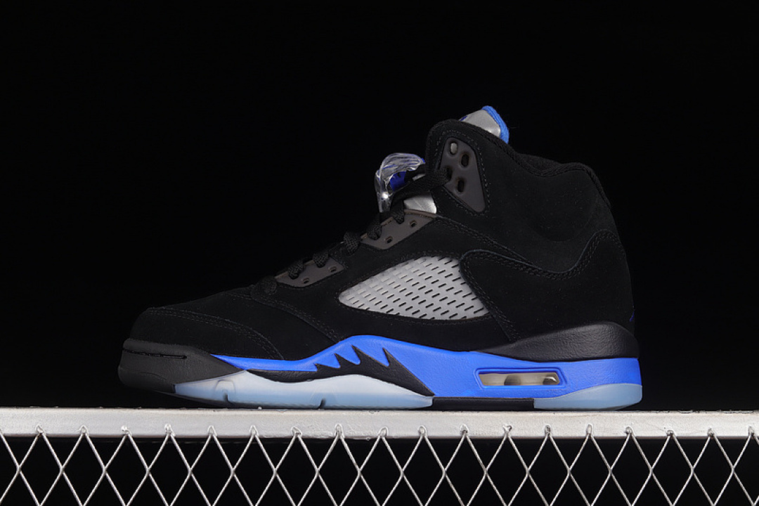 Jordan [CT4838-004]-[AIR JORDAN 5 RETRO BLACK/RACER BLUE/REFLECTIVE SILVER]-[MAN:40-47.5], photo 1