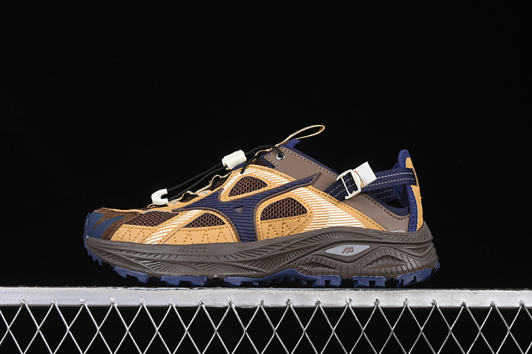 Mizuno Mizuno RACER TRAIL SE BROWN/YELLOW/BLUE · D1GH241902, photo 1