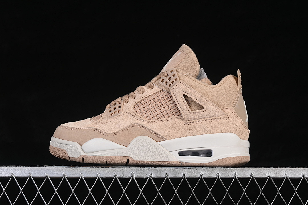Jordan [HV0823-200]-[JORDAN 4 RETRO HEMP/LIGHT OREWOOD BROWN]-[WOMAN:36-39]-[MAN:40-48.5], photo 1