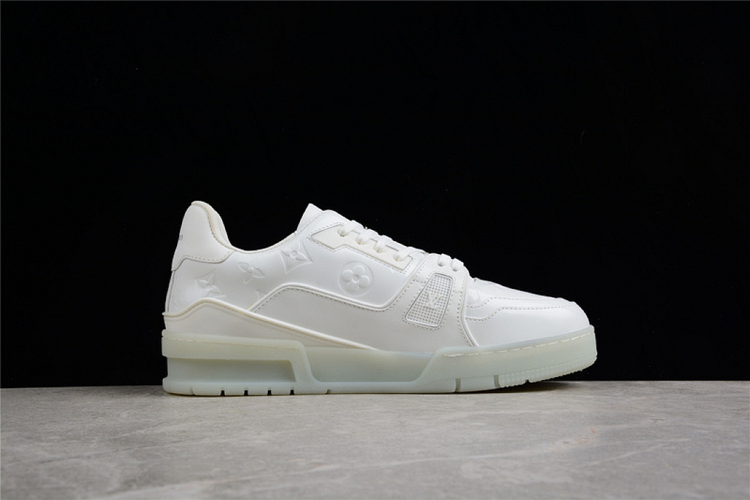 Louis Vuitton [L*V LOW TRAINER SNEAKER WHITE/WHITE/WHITE]-[MAN:39-45] - Image 15