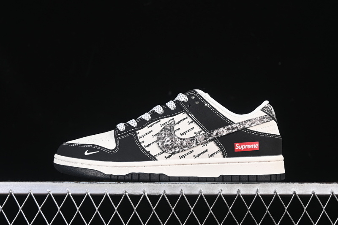 Unbranded [XS6089-624]-[SB DUNK LOW LOW-TOP CASUAL SNEAKERS WHITE/BLACK]-[WOMAN:36-39]-[MAN:40-45], photo 1