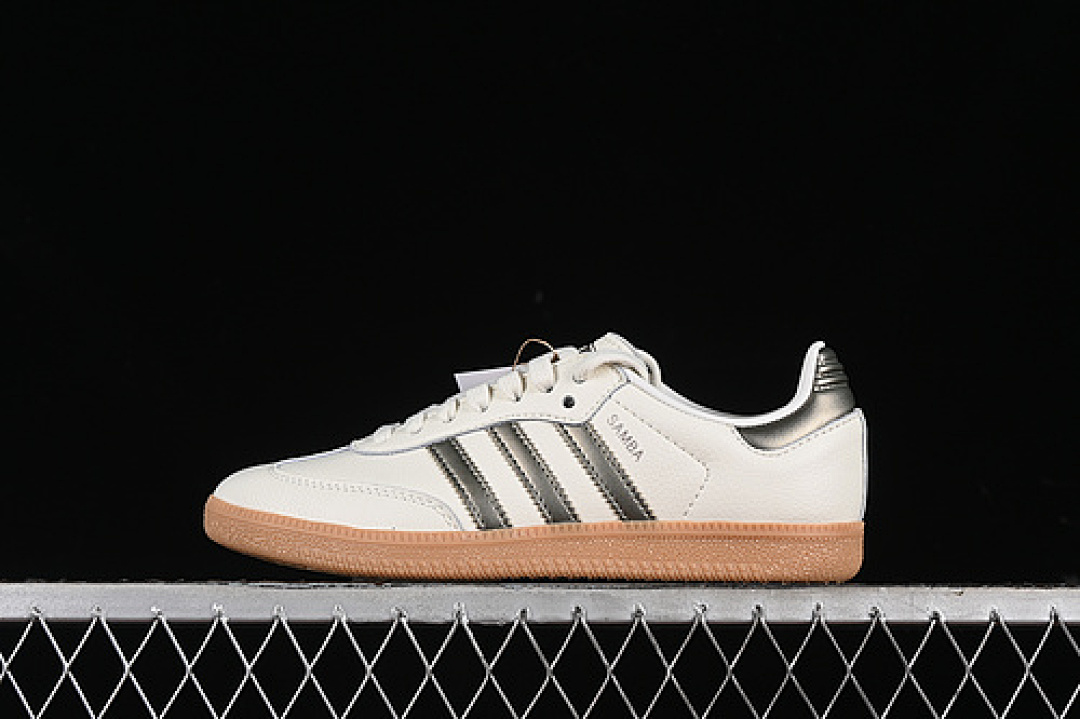 Adidas [IG1964]-[ORIGINALS SAMBA OG OFF WHITE/CYBER METALLIC/WONDER GOLD METALLIC]-[WOMAN:35-40], photo 1