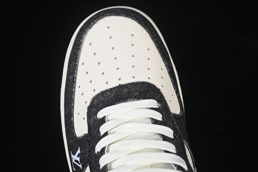 Nike [DX1888-097]-[AIR FORCE 1 07 LOW CASUAL SNEAKERS BLACK/WHITE]-[WOMAN:36-39]-[MAN:40-45] - Image 9