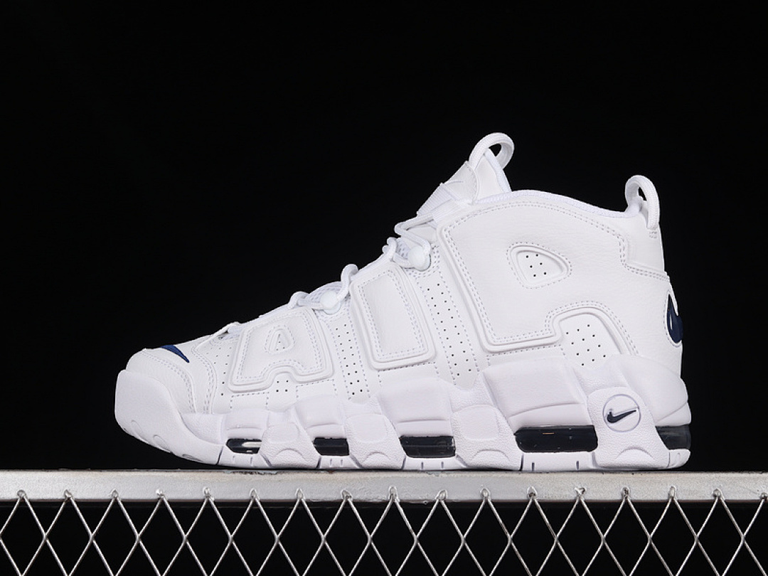 Nike [DH8011-100]-[AIR MORE UPTEMPO WHITE/MIDNIGHT NAVY/WHITE]-[WOMAN:36-39]-[MAN:40-46], photo 1