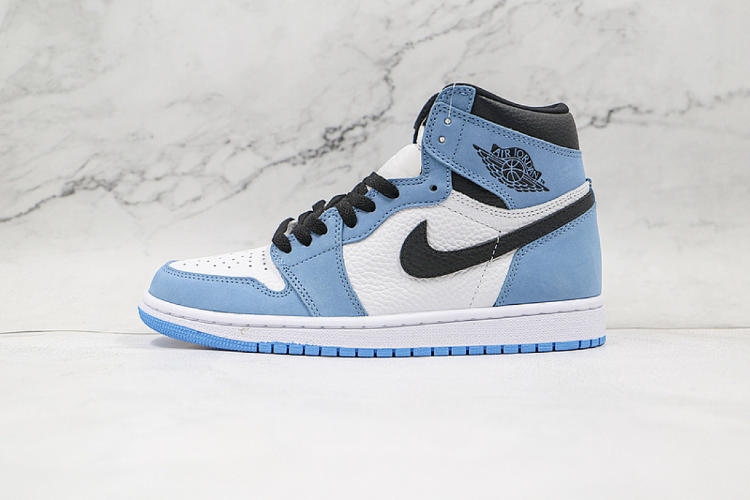 Jordan [555088 134]-[AIR JORDAN 1 RETRO HIGH OG WHITE/UNIVERSITY BLUE/BLACK]-[WOMAN:36-39]-[MAN:40-46], photo 1