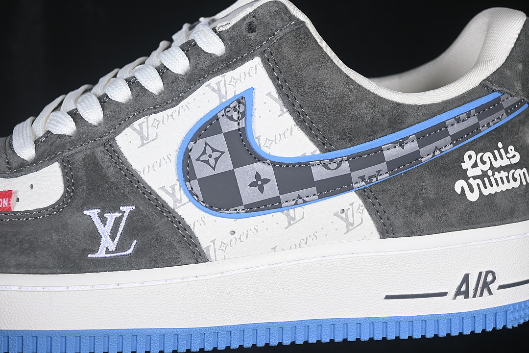 Nike [WY0655-111]-[AIR FORCE 1 07 LOW CASUAL SNEAKERS DARK GRAY/WHITE]-[WOMAN:36-39]-[MAN:40-45] - Image 7