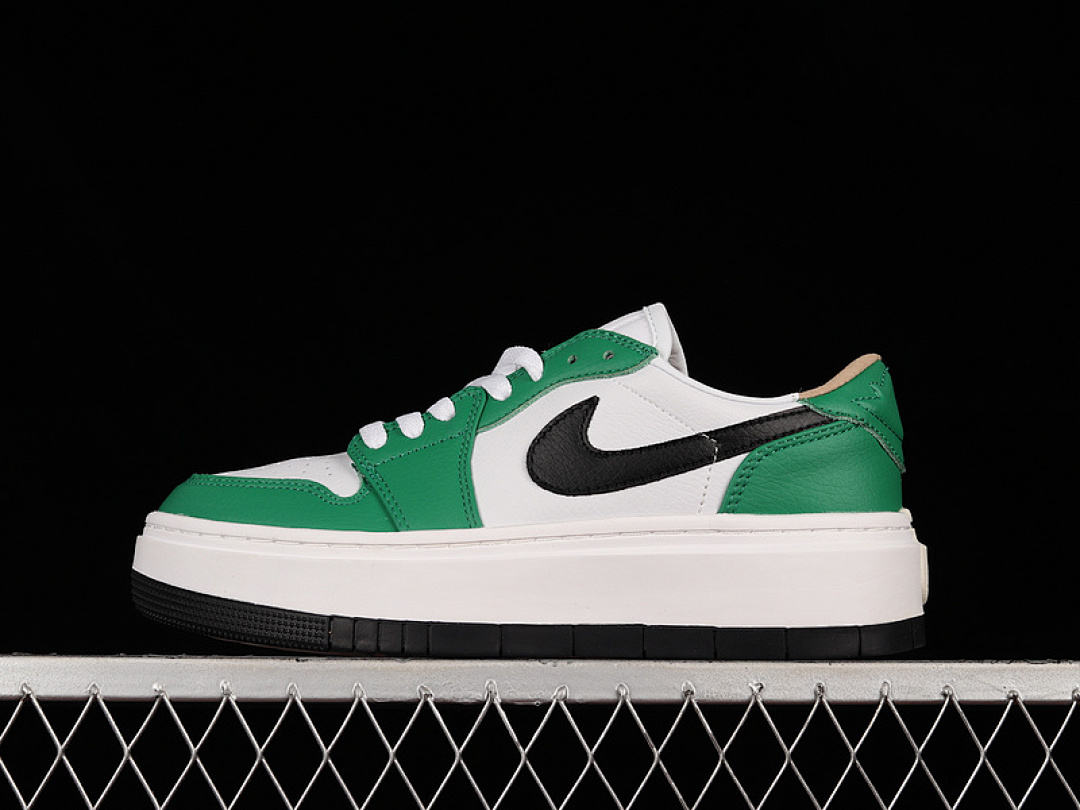 Jordan [DH0449-300]-[AIR JORDAN 1 ELEVATE LOW SE GREEN/WHITE/BLACK]-[WOMAN:35.5-39]-[MAN:40-45], photo 1