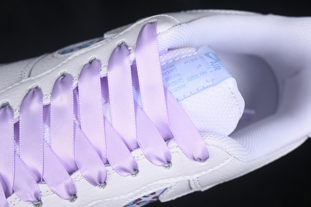 Nike [FB8971-008]-[AIR FORCE 1 07 LOW CASUAL SNEAKERS VIOLET/WHITE]-[WOMAN:36-39]-[MAN:40-45] - Image 8
