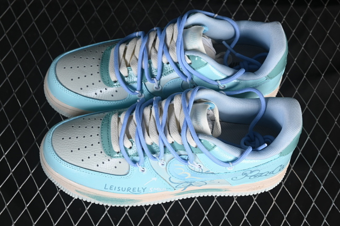 Nike [KS6968-777]-[AIR FORCE 1 07 LOW BLUE/WHITE]-[WOMAN:36-39]-[MAN:40-45] - Image 11