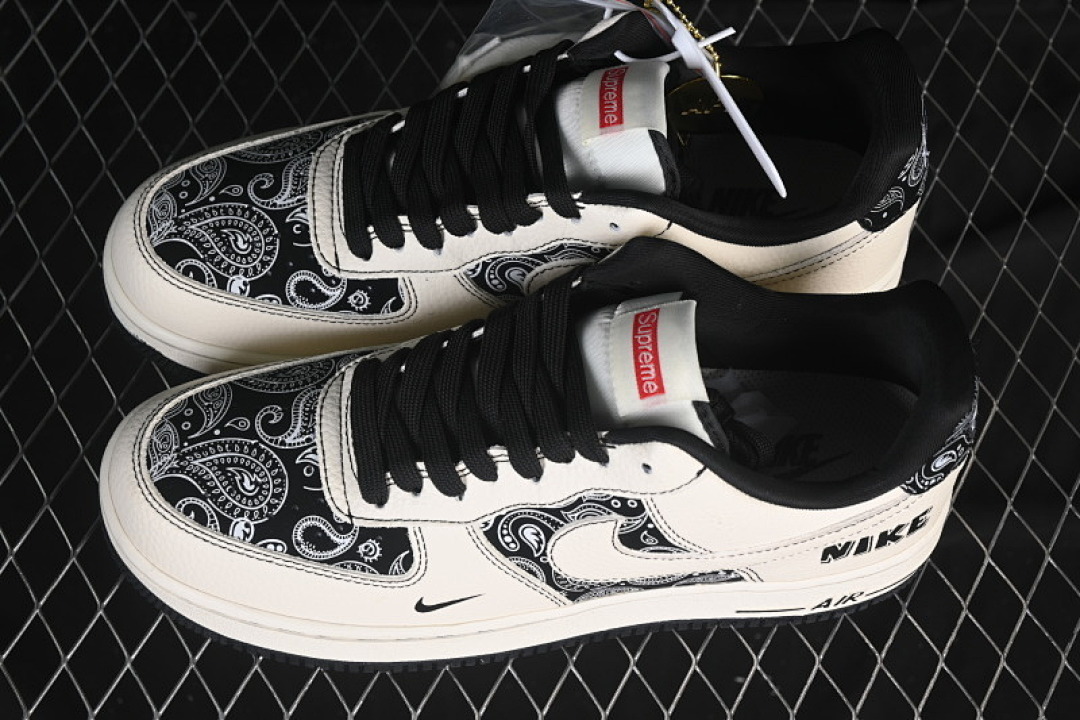 Nike [ZD1988-005]-[AIR FORCE 1 07 LOW WHITE/BLACK]-[WOMAN:36-39]-[MAN:40-45] - Image 11