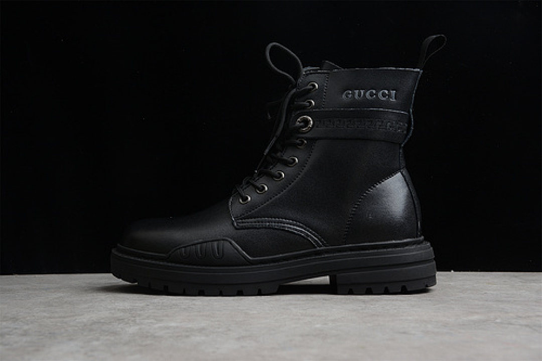 Gucci [43194202JPO-605537]-[GU*CCI MARTIN BOOTS BLACK/BLACK/BLACK]-[MAN:38-44] - Image 2