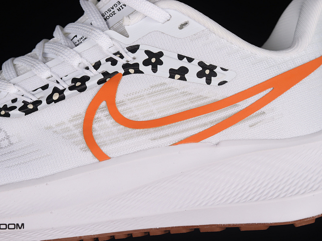 Nike [DZ5214-100]-[AIR ZOOM PEGASUS 39 WHITE/PLATINUM TINT/METALLIC SUMMIT WHITE/TEAM (ORANGE]) - Image 7