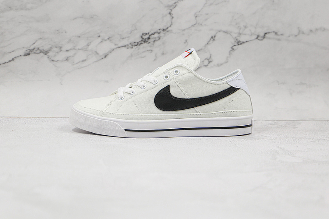 Unbranded [CW6539-101]-[COURT LEGACY CANVAS WHITE/WHITE/BLACK]-[WOMAN:36-39]-[MAN:40-45], photo 1