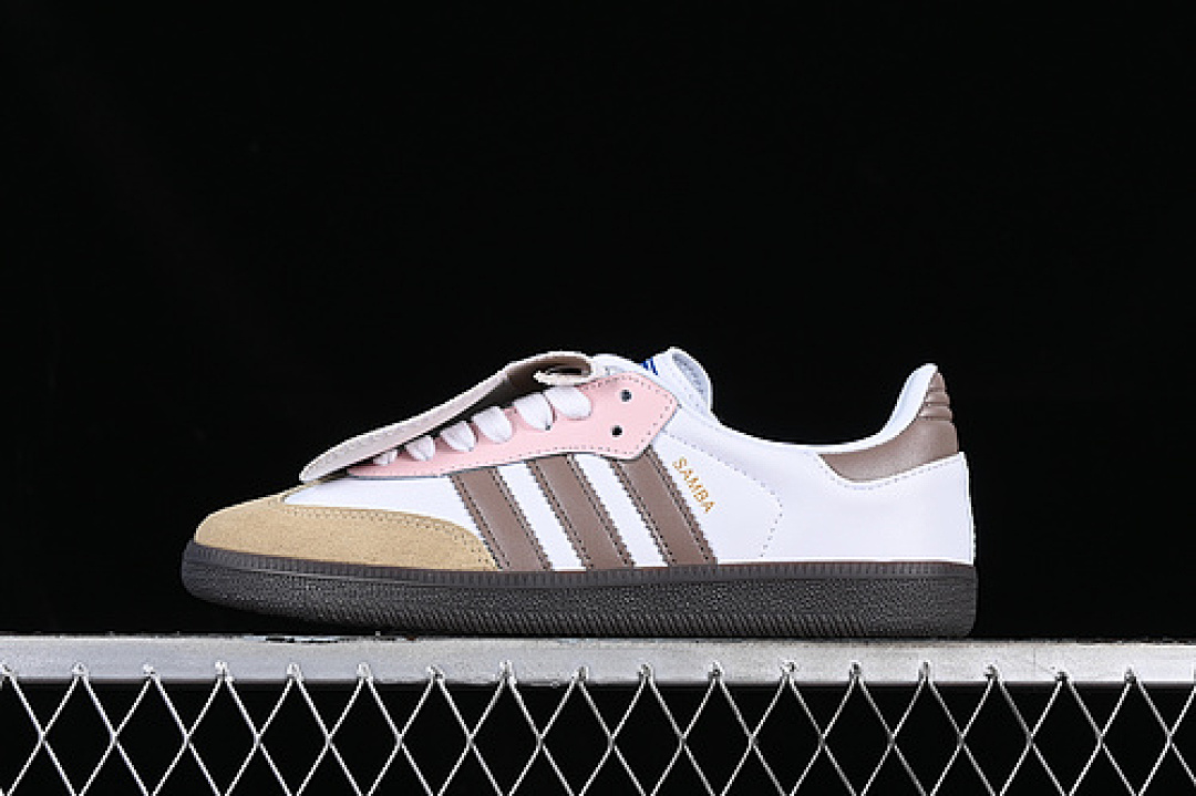 Adidas [IG1025]-[SAMBA VEGAN WHITE/PINK/BROWN/BLACK]-[WOMAN:36-39]-[MAN:40-45], photo 1