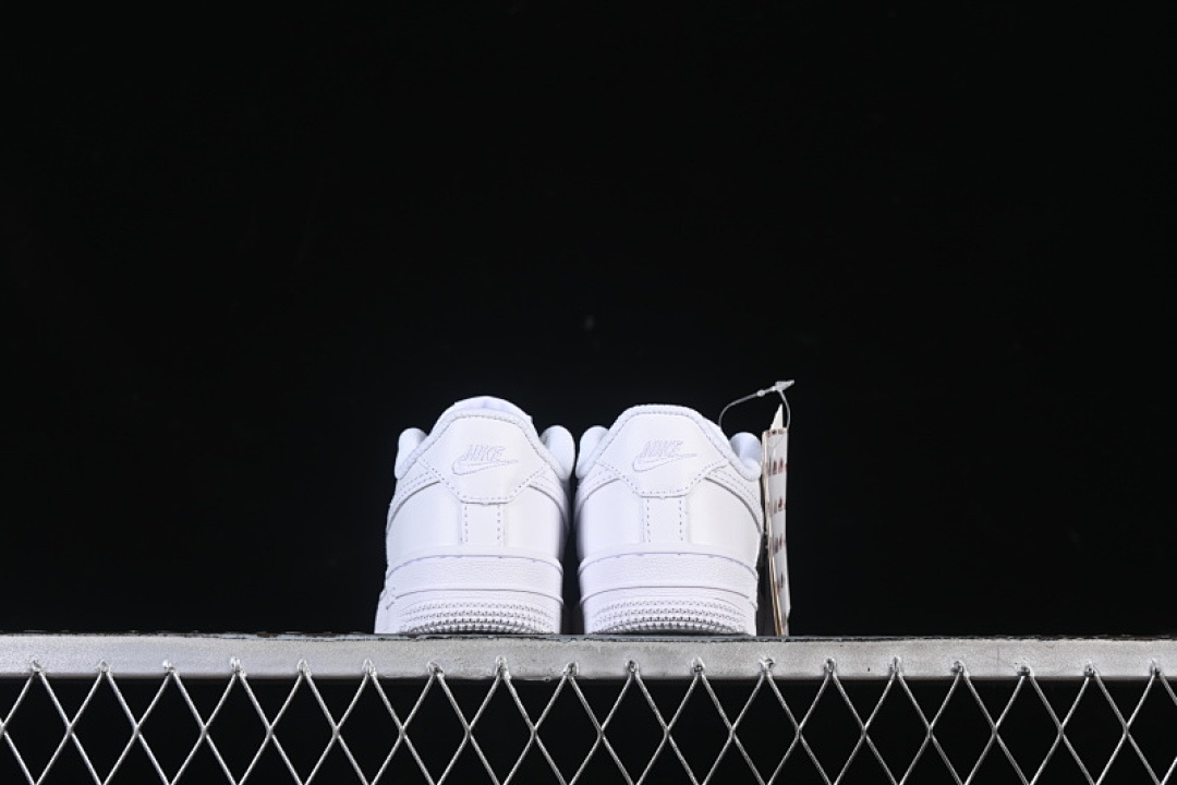 Nike [DH2925-111]-[AIR FORCE 1 07 CHILDREN'S SHOES WHITE/WHITE]-[KID:22-34]-[WOMAN:35-37.5] - Image 13