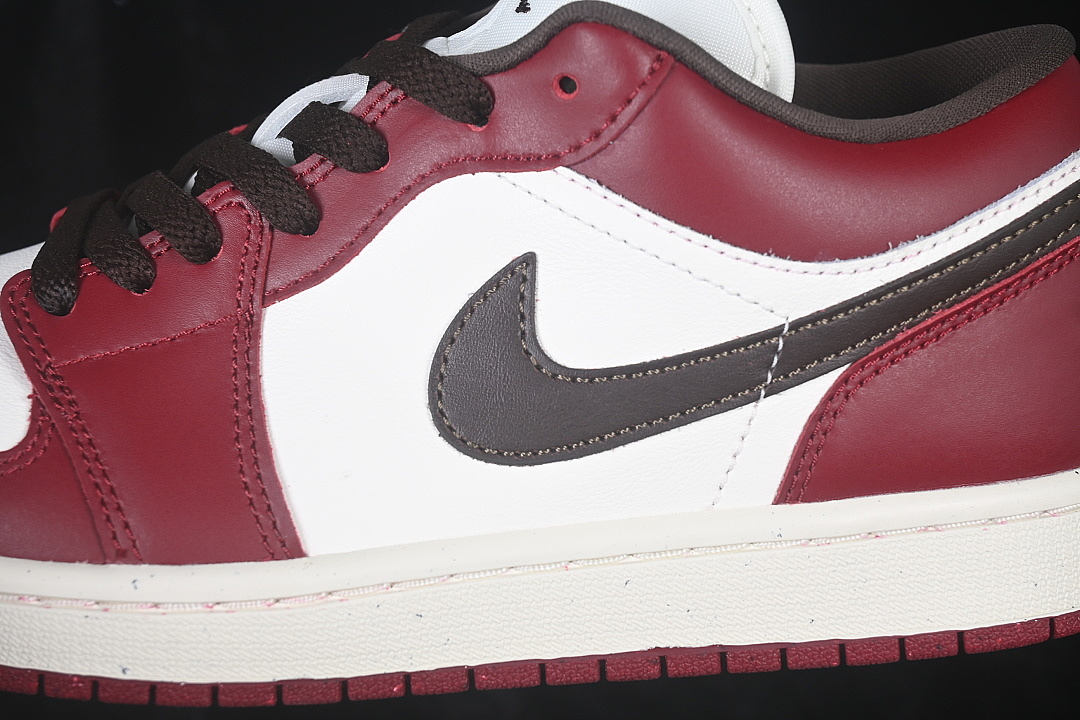 Unbranded [IX5004-121]-[AIR JORDAN 1 LOW AJ1 BASKETBALL SHOES WINE RED/CLARET RED]-[MAN:40-46] - Image 7