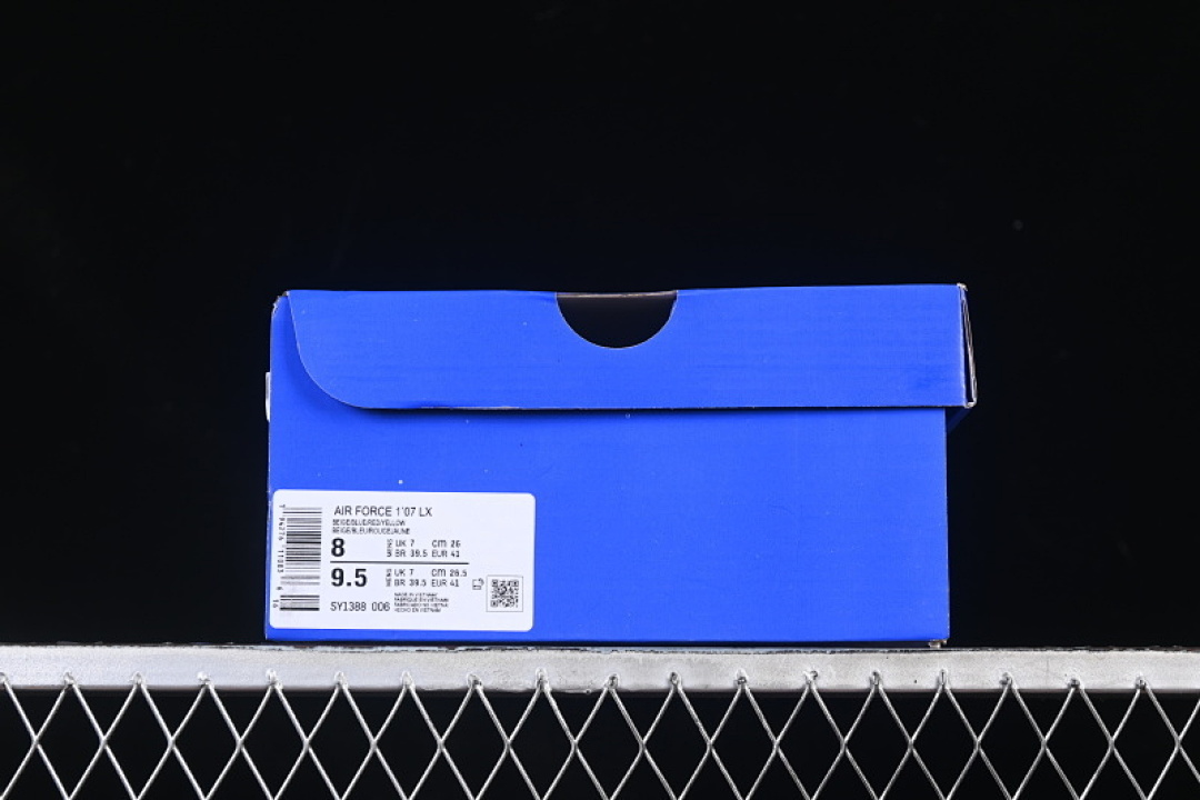 Nike [SY1388-006]-[AIR FORCE 1 07 LOW NAVY BLUE/WHITE/RED/YELLOW]-[WOMAN:36-39]-[MAN:40-45] - Image 12