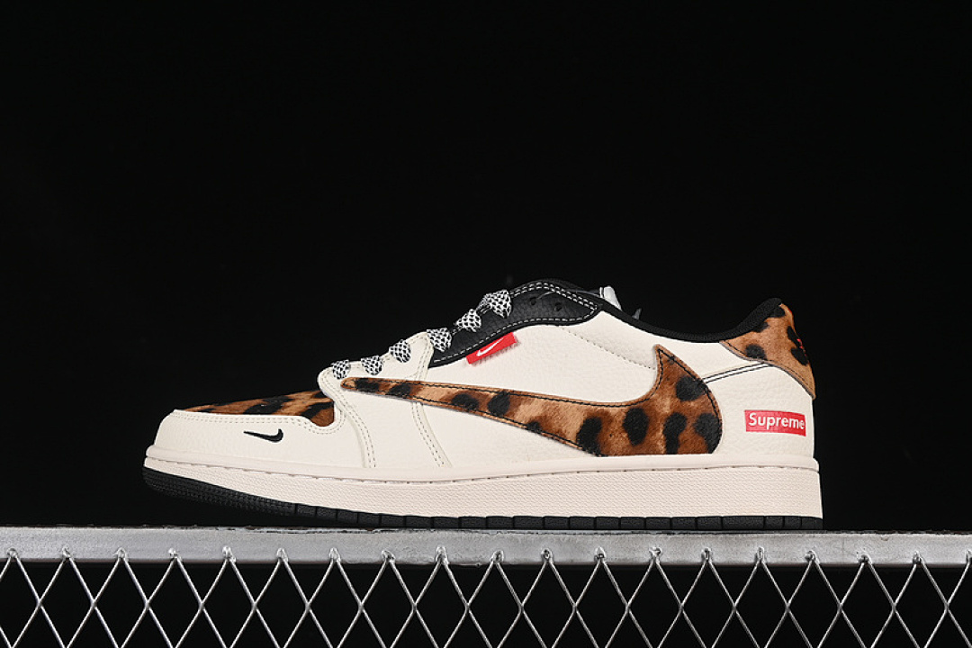 Jordan [JJ2508-555]-[TRAVIS SCOTT X FRAGMENT DESIGN AIR JORDAN 1 LOW OG SP BROWN/GREY/BEIGE]-[36-45], photo 1
