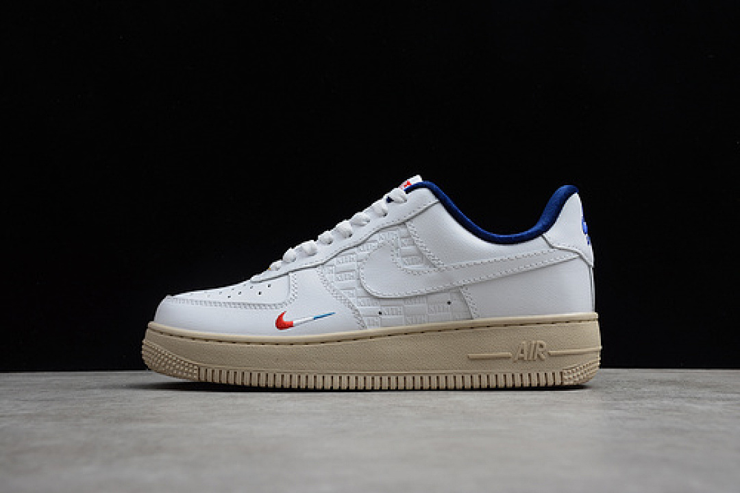 Nike [CZ7927-100]-[KITH X AIR FORCE 1 LOW FRANCE PARIS WHITE/BLUE/RED]-[UNISEX:36-44], photo 1