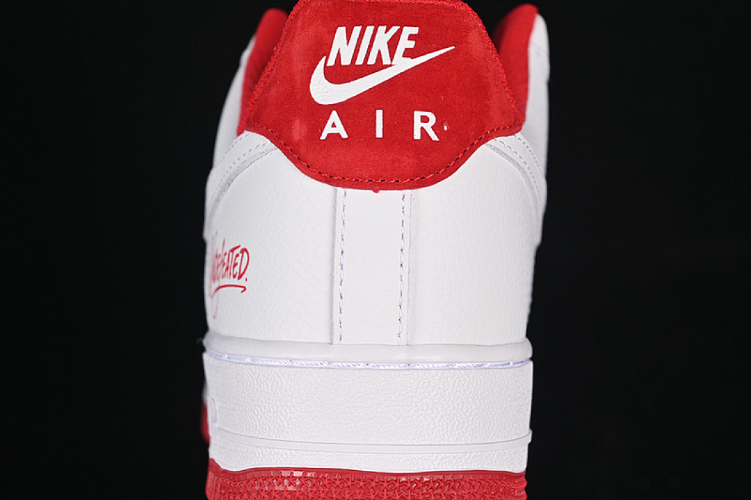 Nike [ZH0316-103]-[AIR FORCE 1 07 LOW WHITE/RED]-[WOMAN:36-39]-[MAN:40-45] - Image 7
