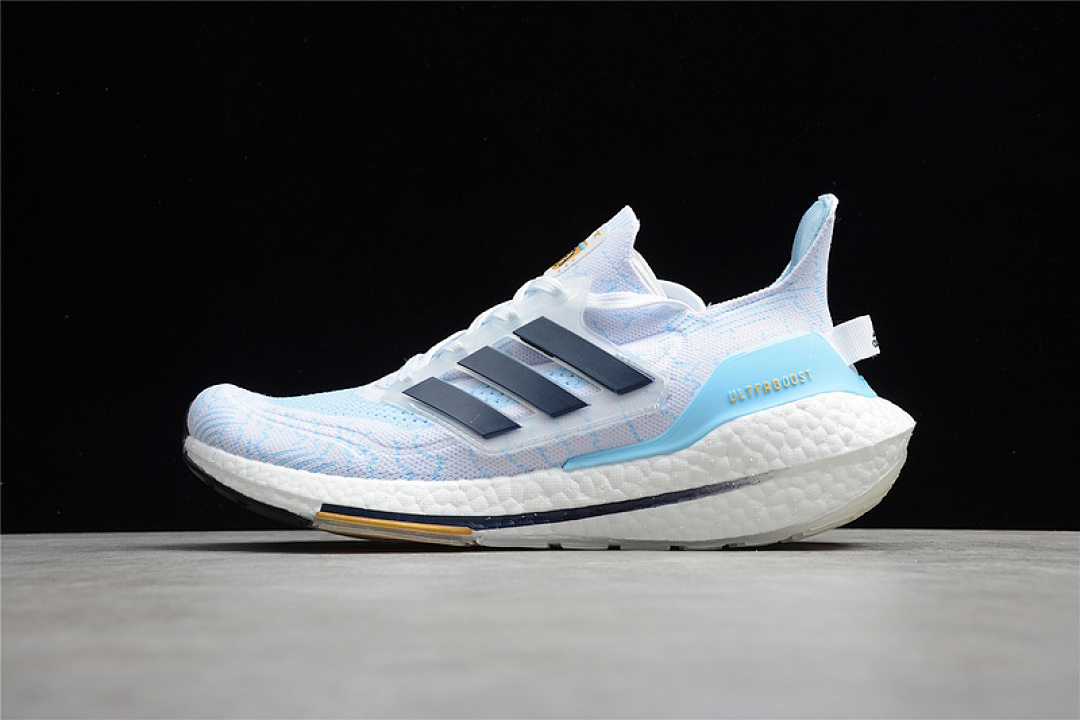 Unbranded [GZ7120]-[ULTRABOOST 21 SHOES CLOUD WHITE/NIGHT INDIGO/CLEAR BLUE]-[WOMAN:36-39]-[MAN:40-45], photo 1