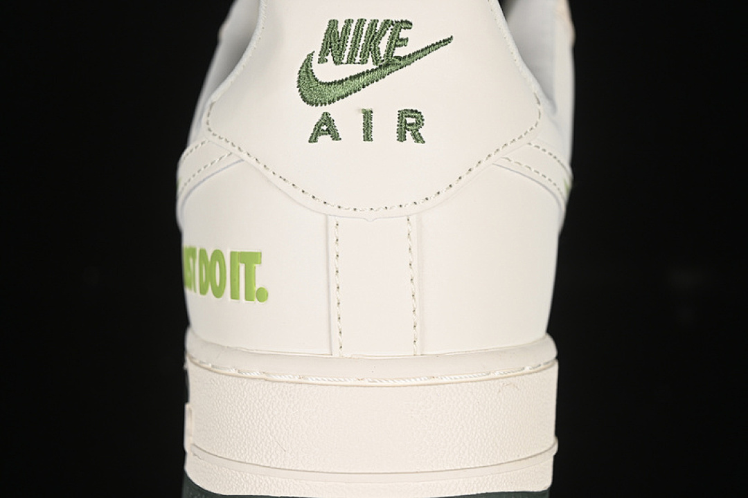 Nike [DF0188-056]-[AIR FORCE 1 07 LOW JUST DO IT WHITE/GREEN]-[WOMAN:36-39]-[MAN:40-45] - Image 7