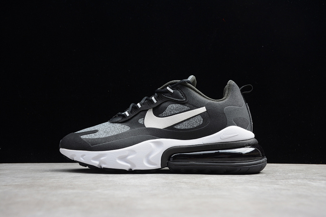 Nike AIR MAX 270 REACT BLACK/WHITE/GREY · AO4971-001, photo 1
