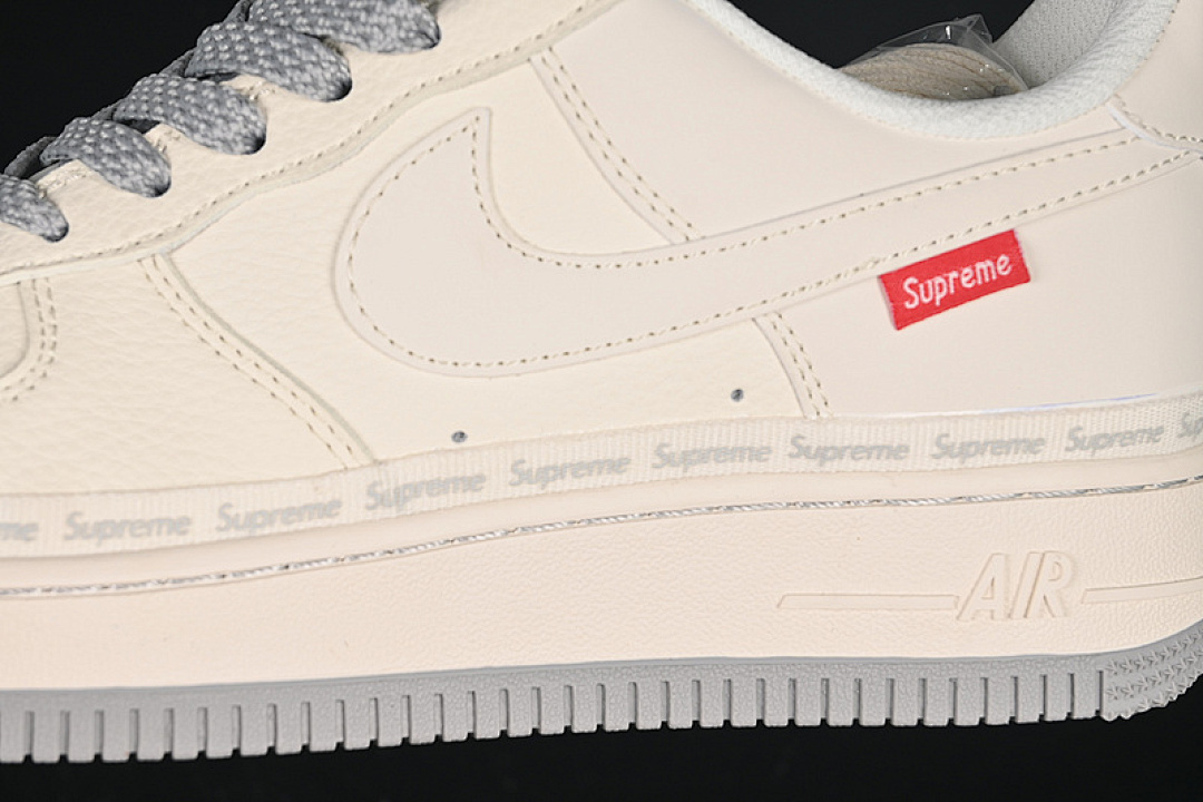 Nike [XX3168-205]-[AIR FORCE 1 07 LOW SUPREME BEIGE/GREY]-[WOMAN:36-39]-[MAN:40-45] - Image 8