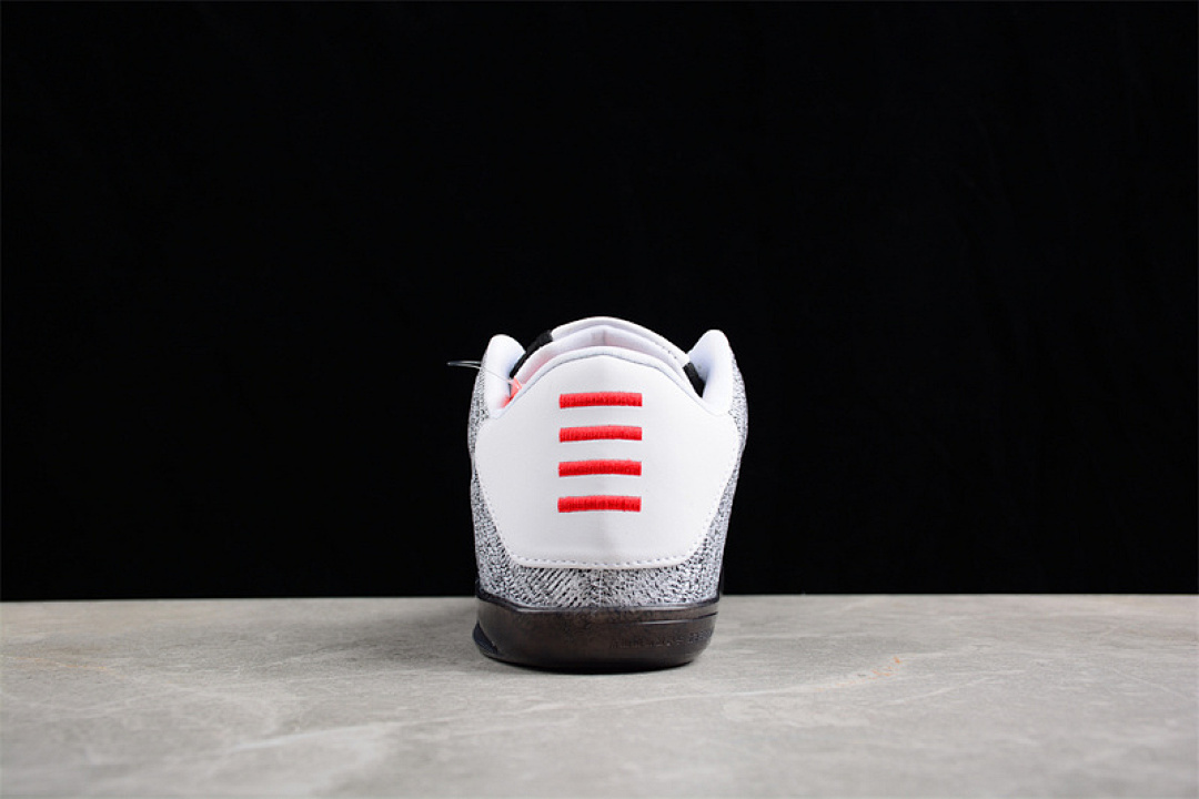 Nike [822675-105]-[KOBE 11 ELITE LOW LAST EMPEROR WHITE/GREY/BLACK]-[MAN:40-46] - Image 10