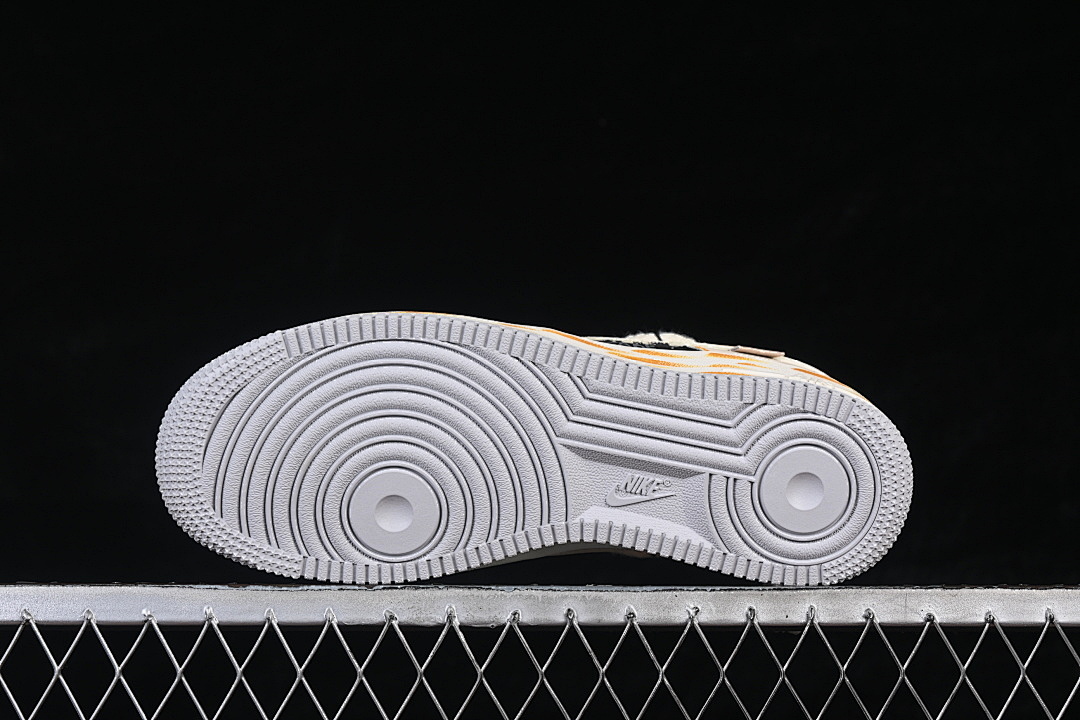 Nike [DB3301-101]-[AIR FORCE 1 07 LOW CASUAL SHOES PINK/WHITE/ORANGE/BLACK]-[WOMAN:39]-[MAN:40-45] - Image 14