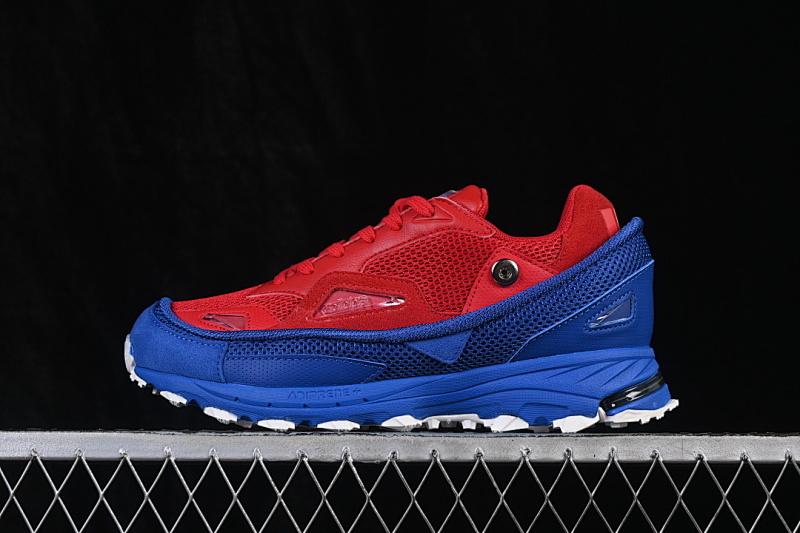 RAF SIMONS RESPONSE TRAIL RED/NAVY BLUE · AQ2648, photo 1