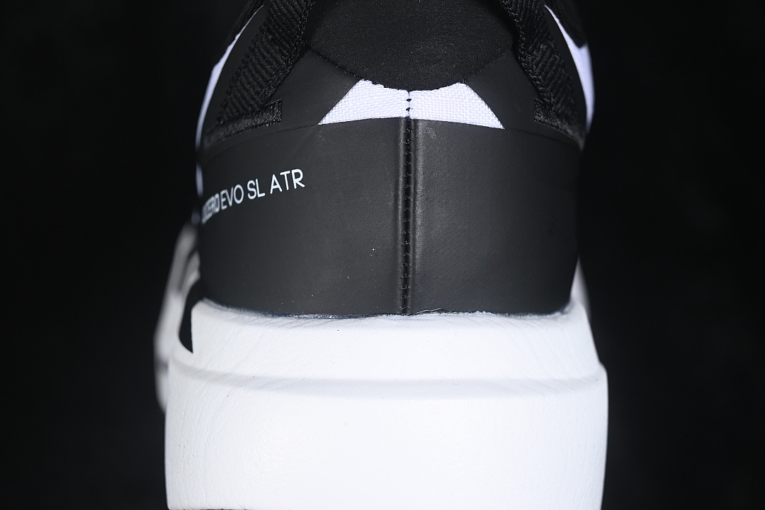 Adidas [KK0577]-[ADIZERO EVO SL RUNNING SHOES WHITE/BLACK]-[WOMAN:36-39]-[MAN:40-45] - Image 7