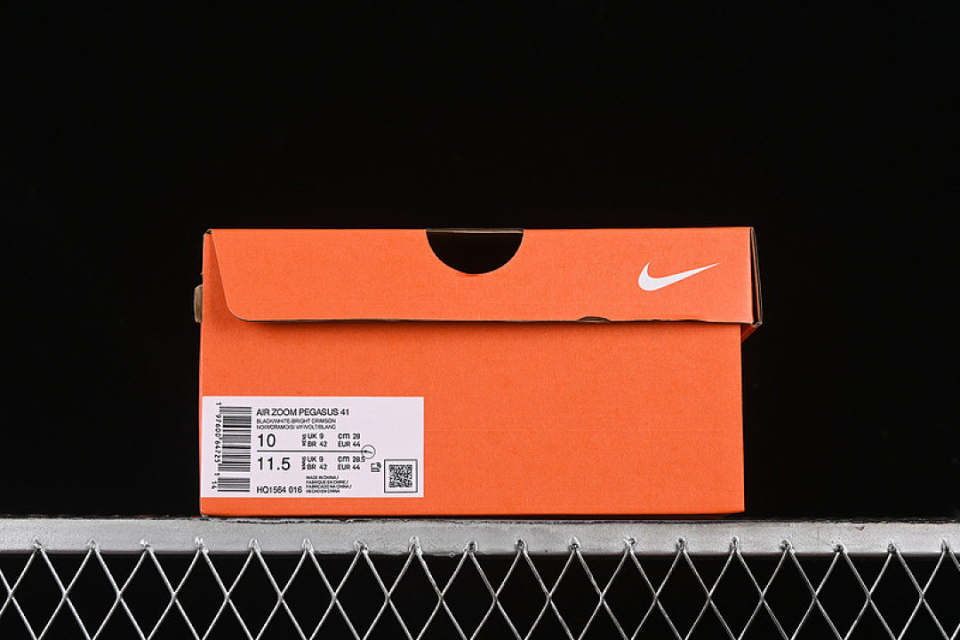 Nike [HQ1564-016]-[AIR ZOOM PEGASUS 41 BLACK/WHITE/BRIGHT CRIMSON/NEON YELLOW/BLACK]-[MAN:39-45] - Image 13