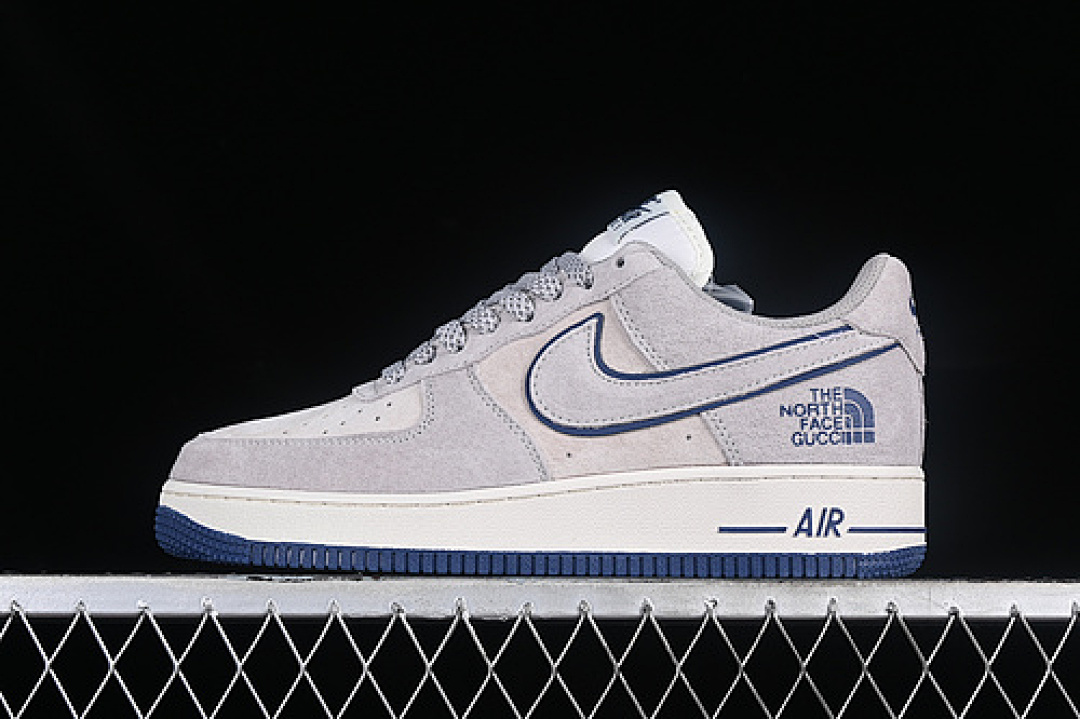 Nike [HD9999-001]-[AIR FORCE 1 07 LOW GREY/WHITE/BLUE]-[WOMAN:36-39]-[MAN:40-45], photo 1