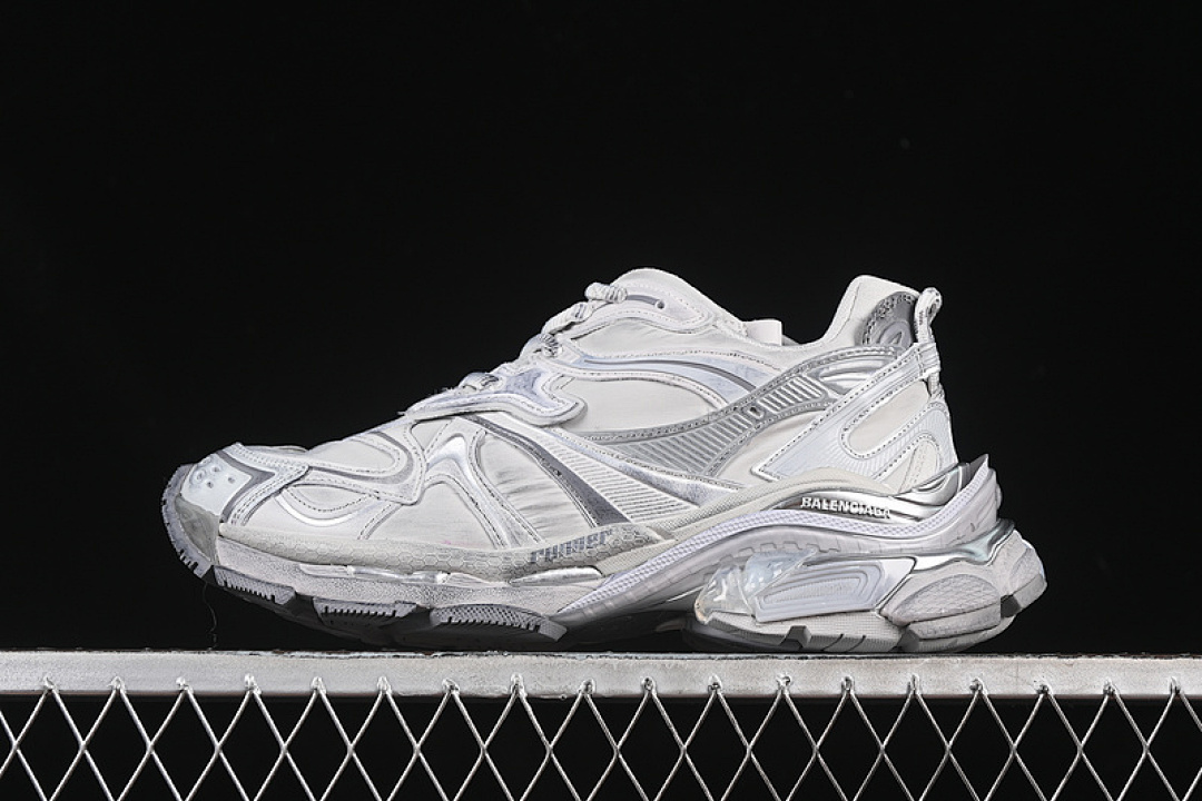 Balenciaga [WRNNY1180]-[BA*LEN*CIAGA RUNNER.2 NYLON 8.0 GREY/SILVER]-[WOMAN:35-39]-[MAN:40-46] - Image 2