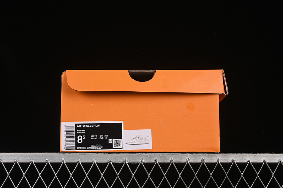 Nike [DM6868-100]-[AIR FORCE 1 07 LOW LV WHITE/GREY]-[WOMAN:36-39]-[MAN:40-45] - Image 12
