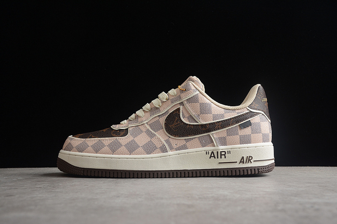 Nike [LD4631-202]-[AIR FORCE 1 LOW 07 X L*V WHITE/BROWN/LIGHT KHAKI]-[WOMAN:36-39]-[MAN:40-45], photo 1