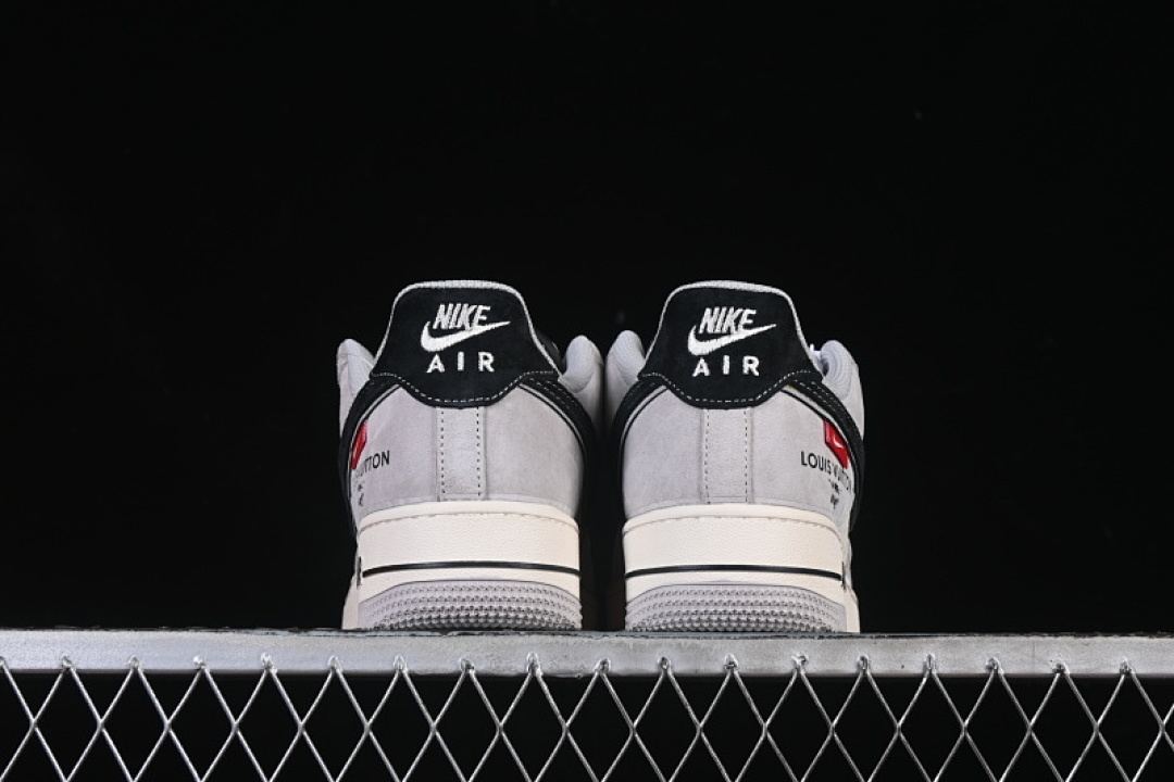 Nike [MZ9588-810]-[AIR FORCE 1 07 LOW LV WHITE/GREY/BLACK]-[WOMAN:36-39]-[MAN:40-45] - Image 14
