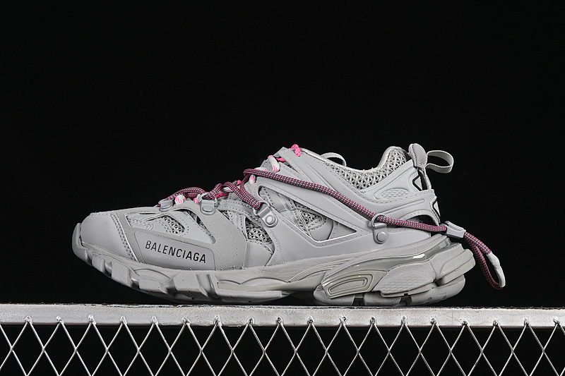 Balenciaga Balenciaga TRACK SNEAKER TESS S.GOMMA RES BI ALV/TIS EFF NUBUK/TIS E GREY/PINK · WTRHK1013, photo 1